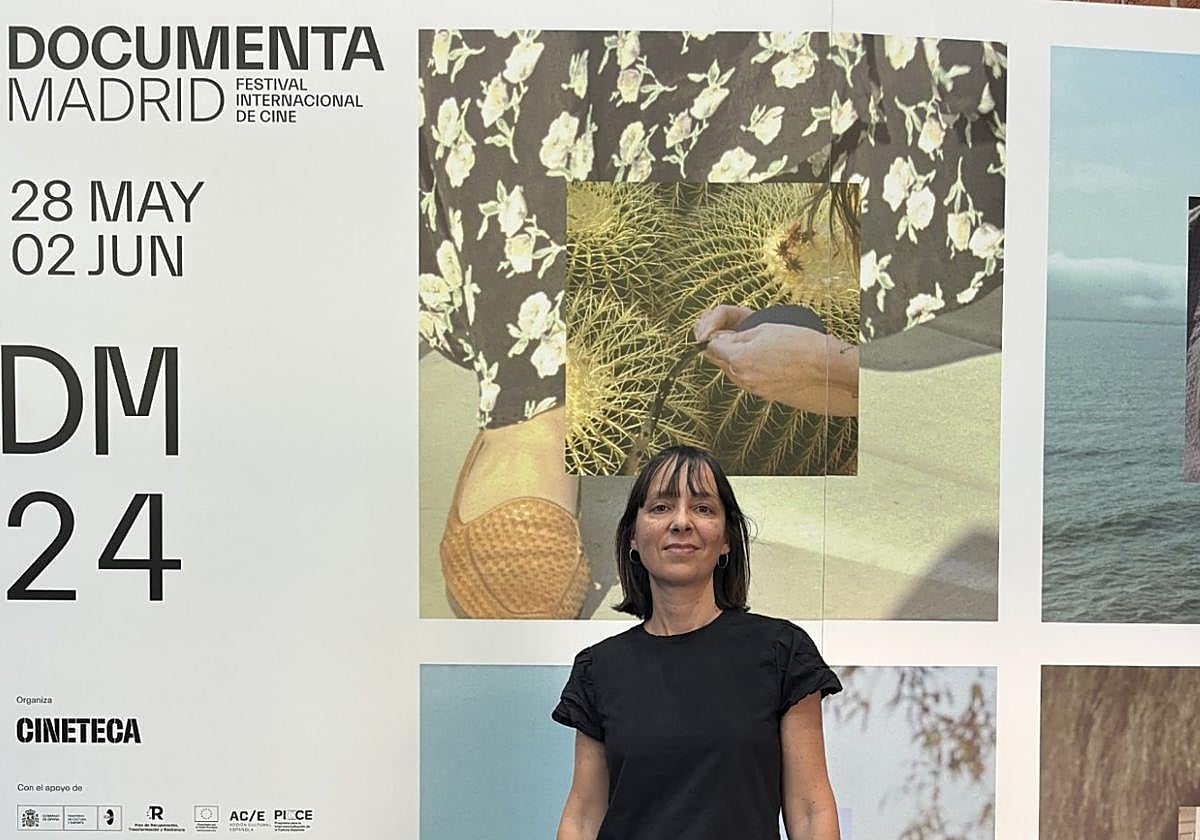 Macu Machín, en Documenta Madrid, este pasado fin de semana.