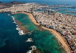 Imagen de la capital grancanaria.