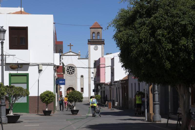 Casco del pueblo de la Aldea de San Nicolás.