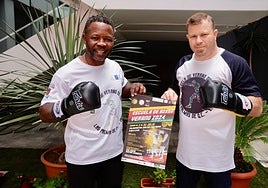 Eric Kouwan y Gustavo Sarmiento, este martes en CANARIAS7.