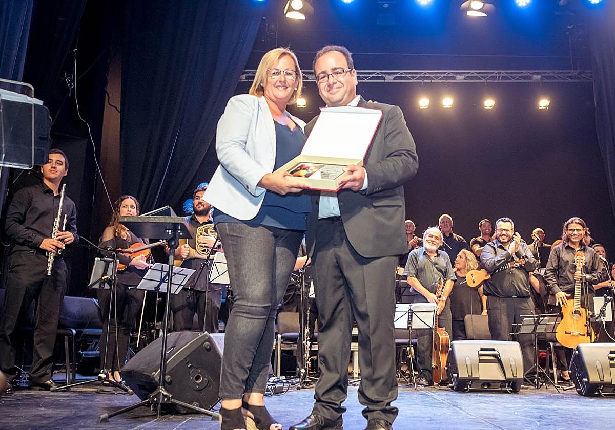 Elena Álamo y Noé Peña, en una foto de archivo.