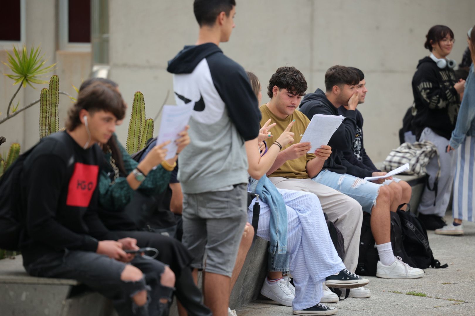 El inicio de las pruebas de la selectividad en Canarias, en imágenes