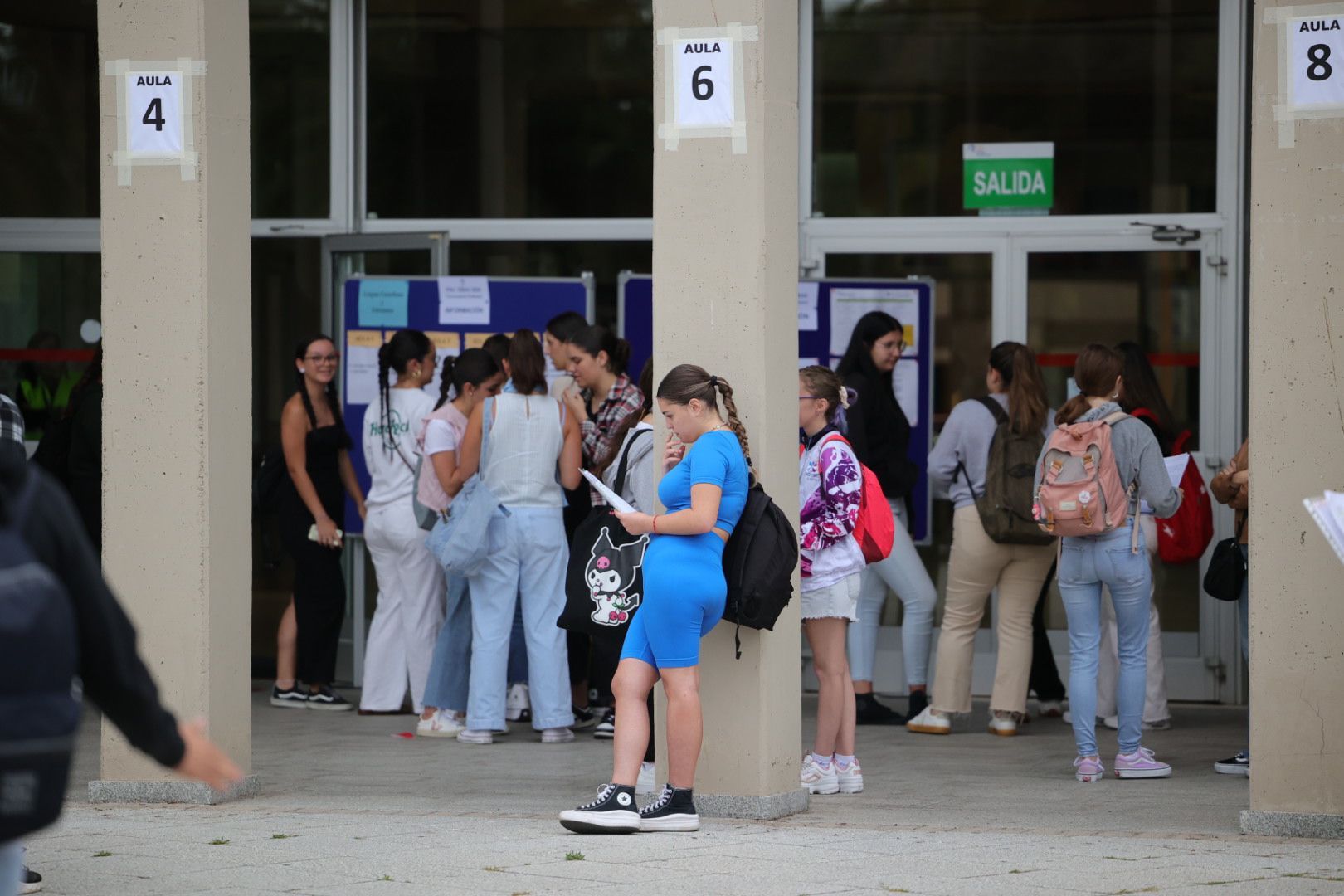 El inicio de las pruebas de la selectividad en Canarias, en imágenes