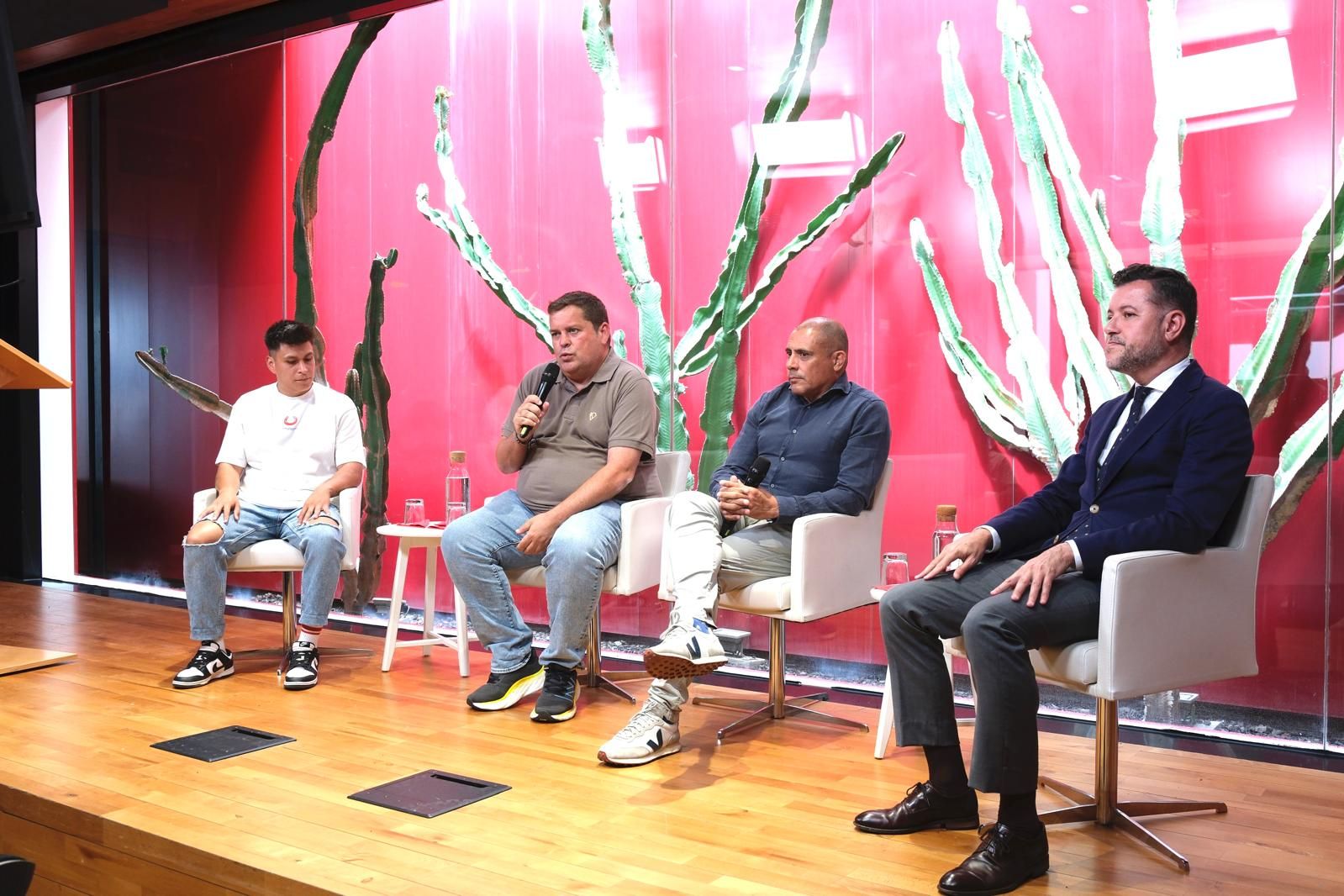 La presentación del concierto de Marc Anthony en Gran Canaria, en imagenes