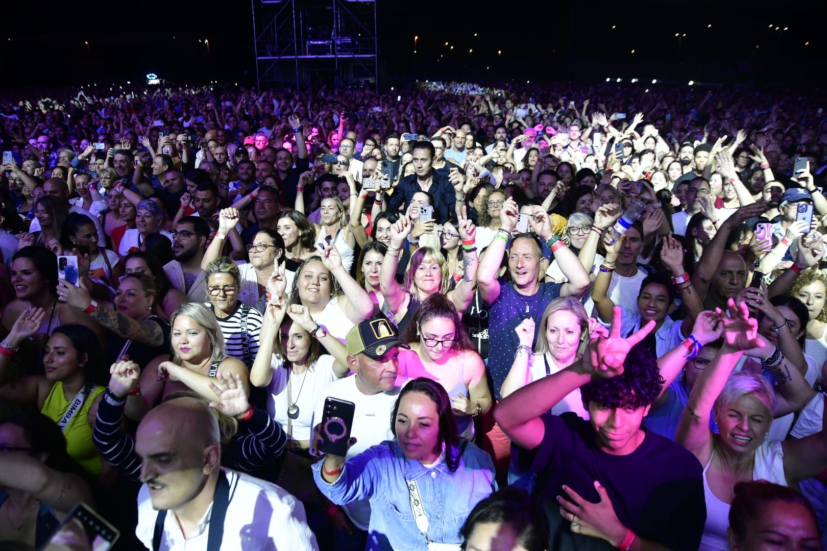 La salsa invade Siete Palmas
