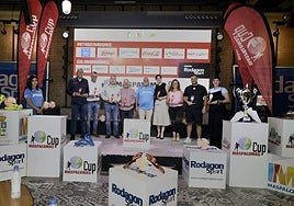 Acto de presentación y sorteo de grupos de la Maspalomas Cup 2024.