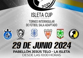 Cartel de presentación de la tercera edición del torneo.