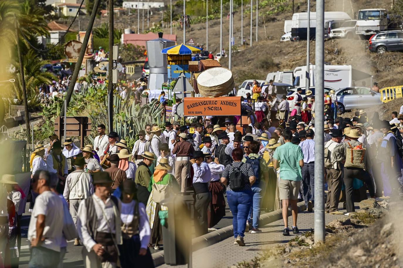 Mogán presume de la romería de San Antonio el Chico