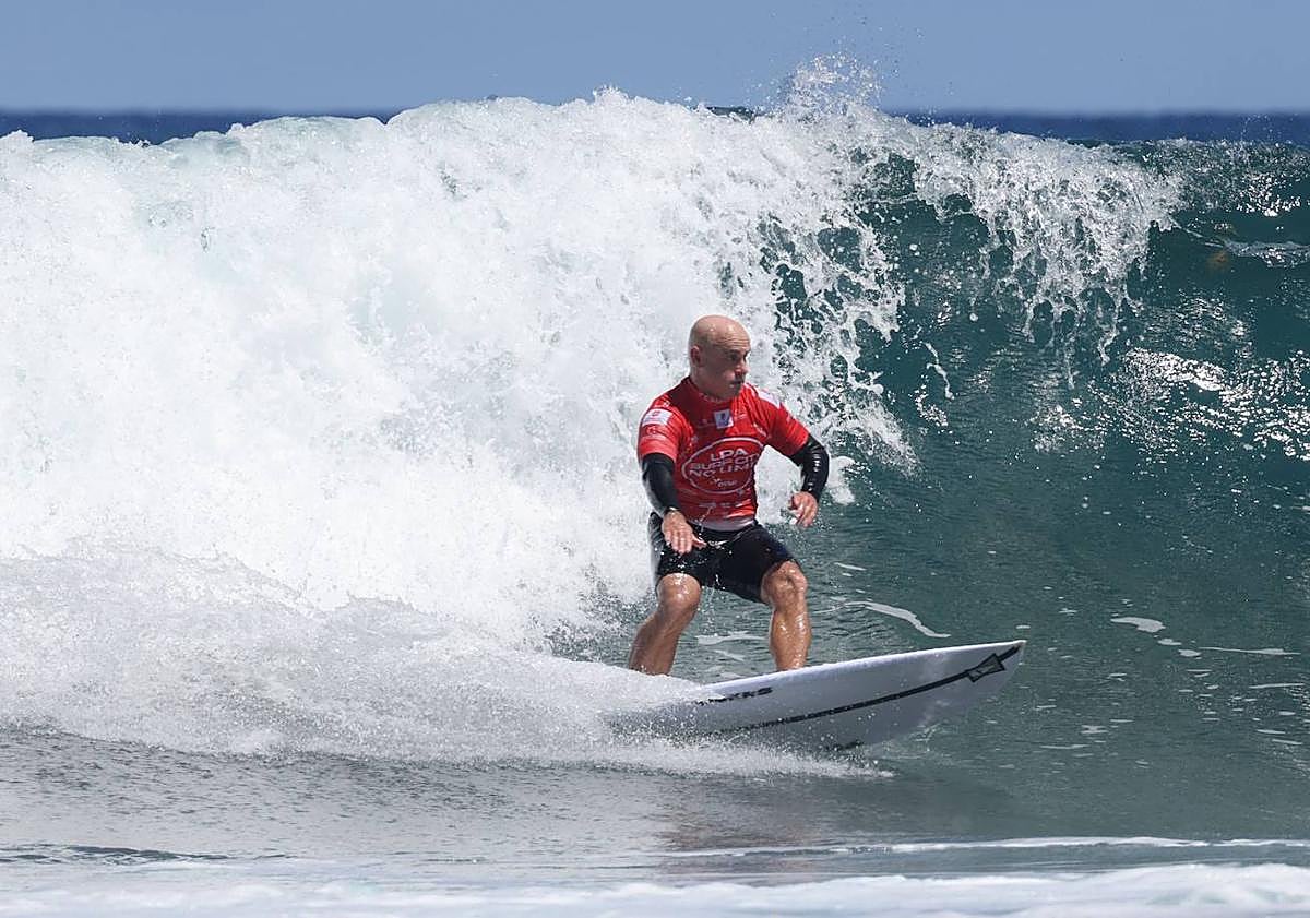 Imagen principal - El mejor surf adaptado europeo se corona en Gran Canaria