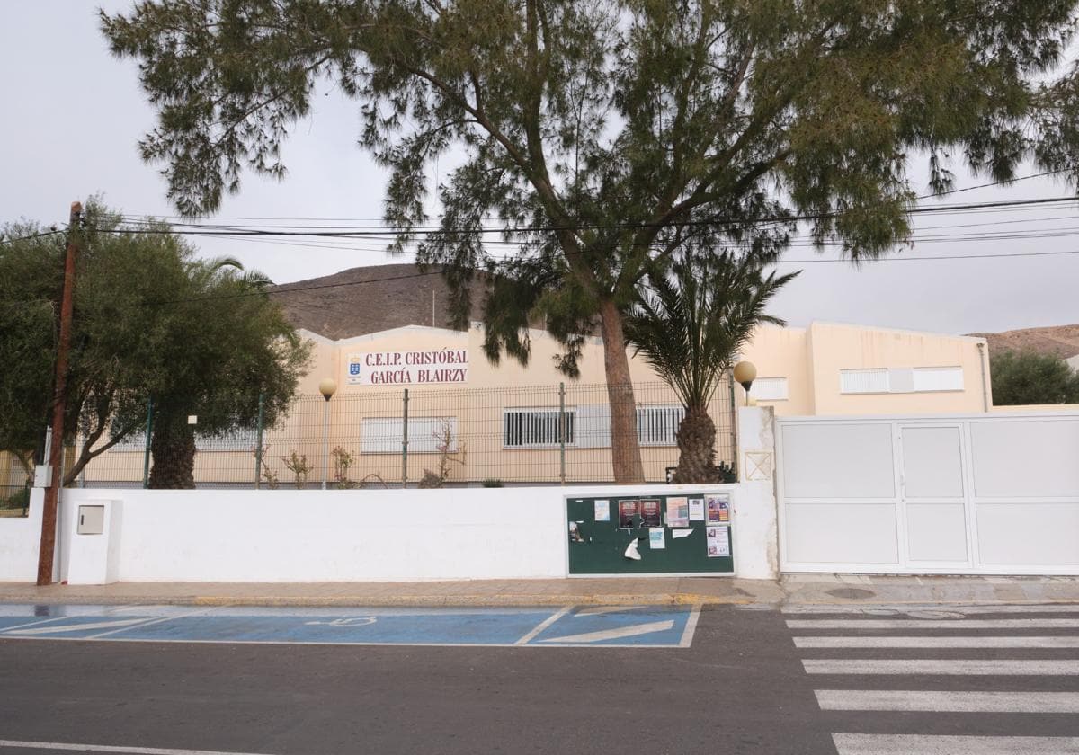 CEIP García Blairzy, located at the entrance to Gran Tarajal.