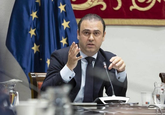 El vicerrector y profesor catedrático de la Universidad de las Hespérides, Gonzalo Melián Marrero.