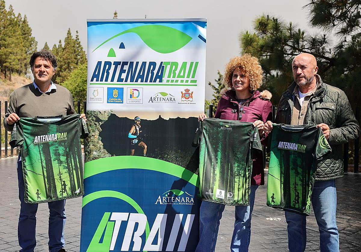 Acto de presentación de la Artenara Trail que se llevará a cabo este sábado.
