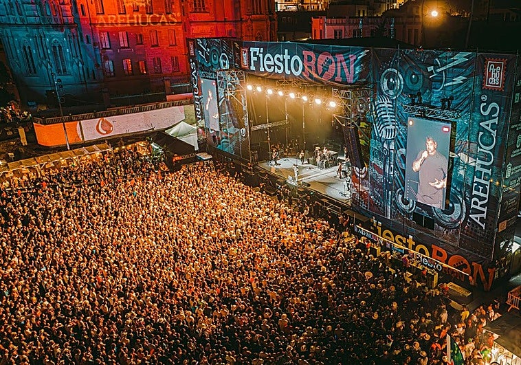 Imagen del Festival FiestoRon del año pasado.