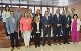 Visita institucional del vicepresidente del Gobierno de Canarias a Ingenio
