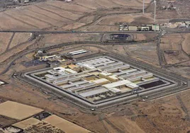 Imagen aérea del centro penitenciario Las Palmas II, ubicado en Juan Grande.