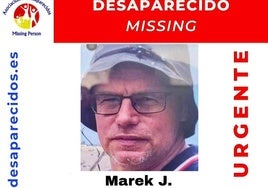 Cartel del desaparecido.