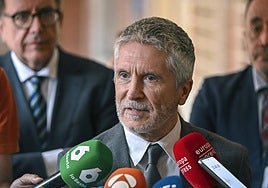 El ministro del Interior, Fernando Grande-Marlaska.