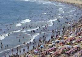 Imagen de archivo de Playa del Inglés.