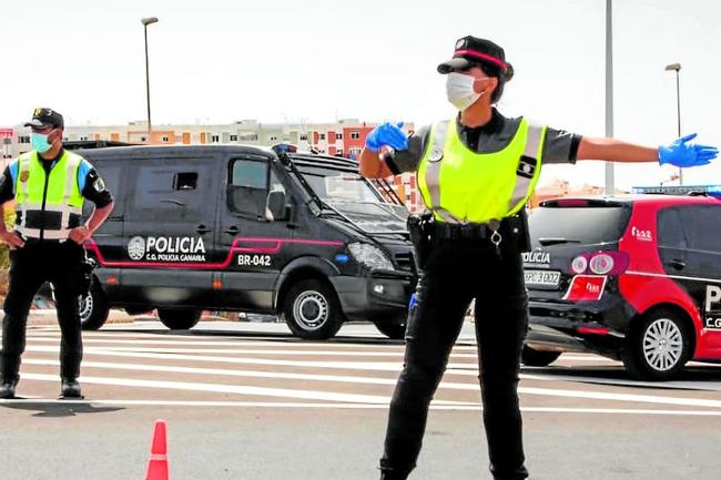 Brenda Luis, en plena faena durante la pandemia.