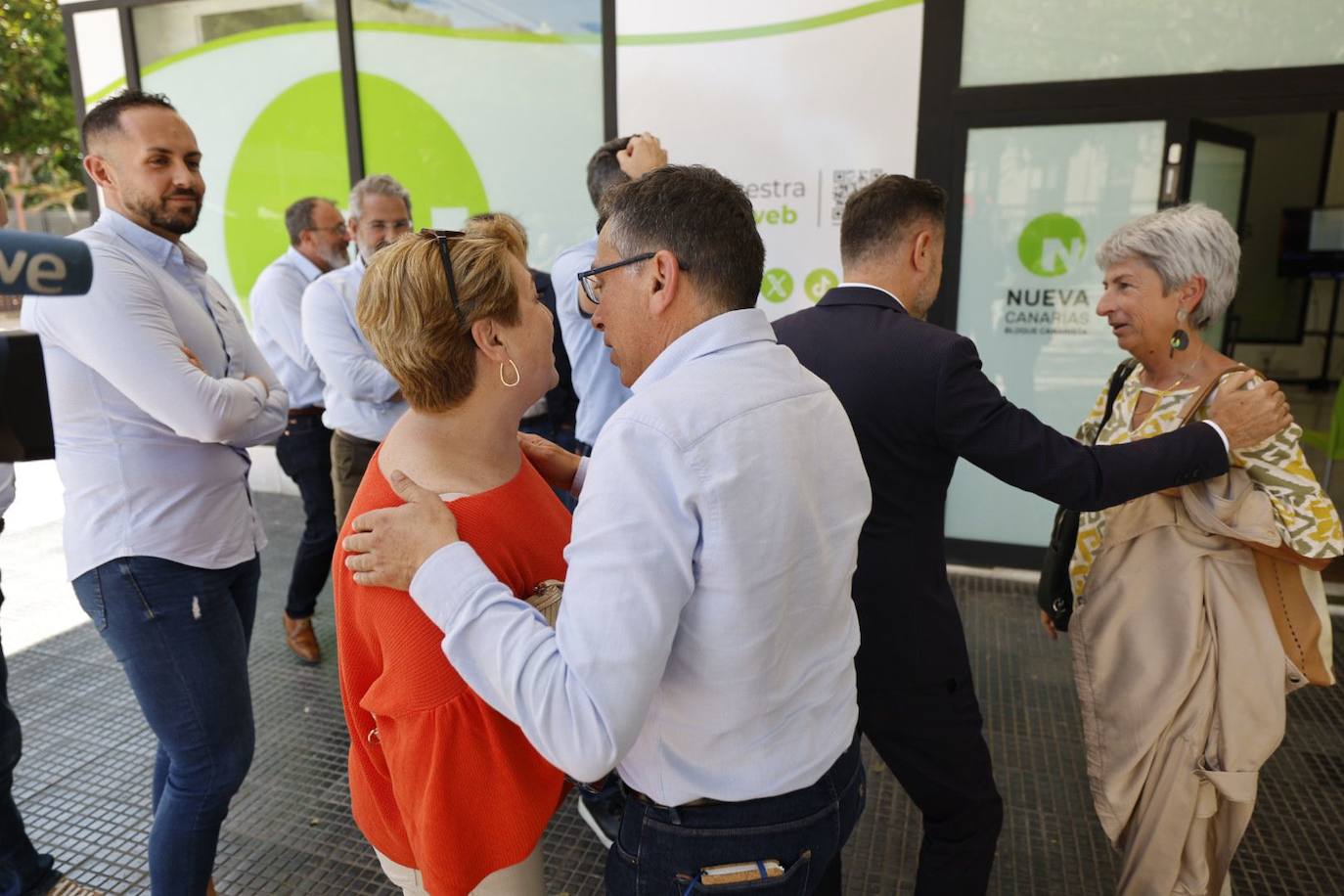 La reunión ejecutiva de Nueva Canarias, en imágenes