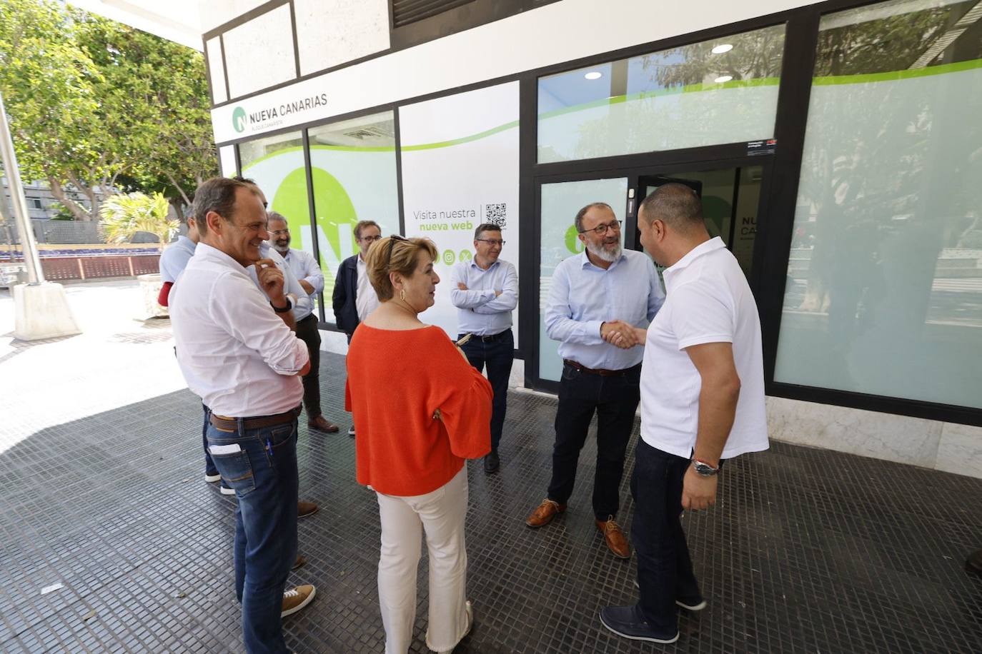 La reunión ejecutiva de Nueva Canarias, en imágenes