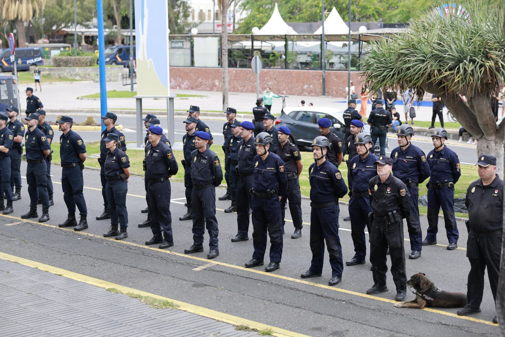Acto homenaje a los Policías caídos en atentados terroristas, en imágenes