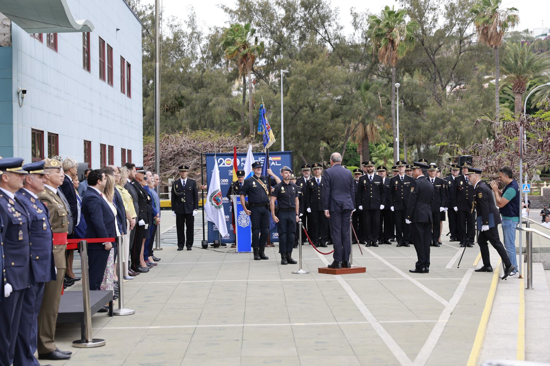 Acto homenaje a los Policías caídos en atentados terroristas, en imágenes