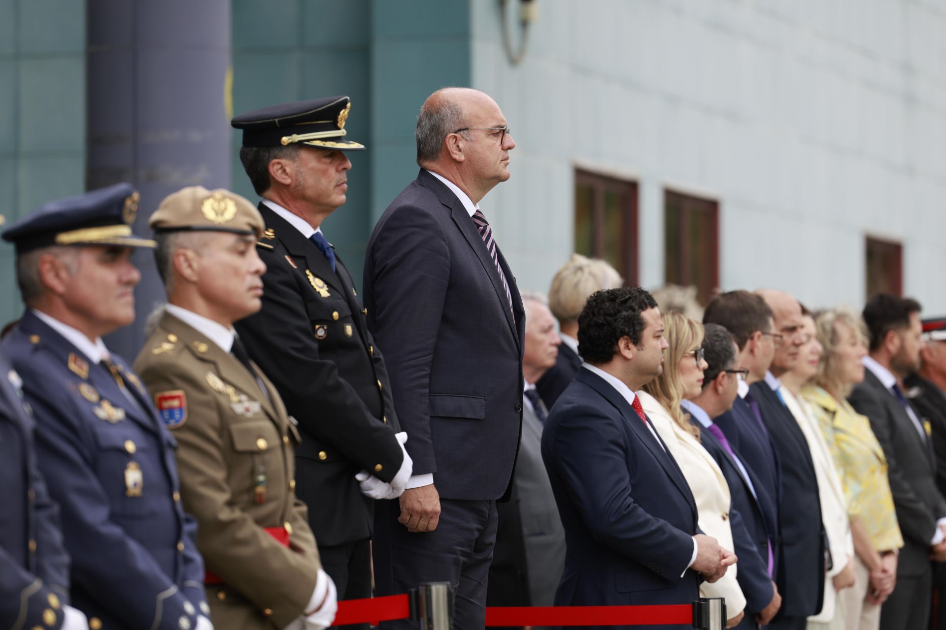 Acto homenaje a los Policías caídos en atentados terroristas, en imágenes