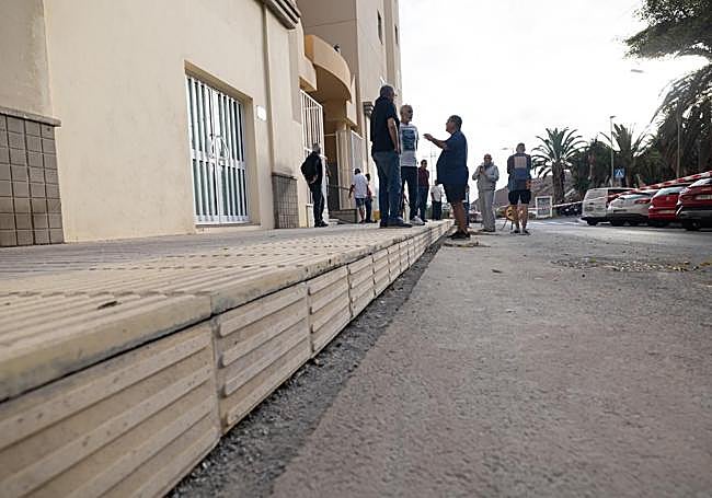 Aspecto que presentan las aceras.