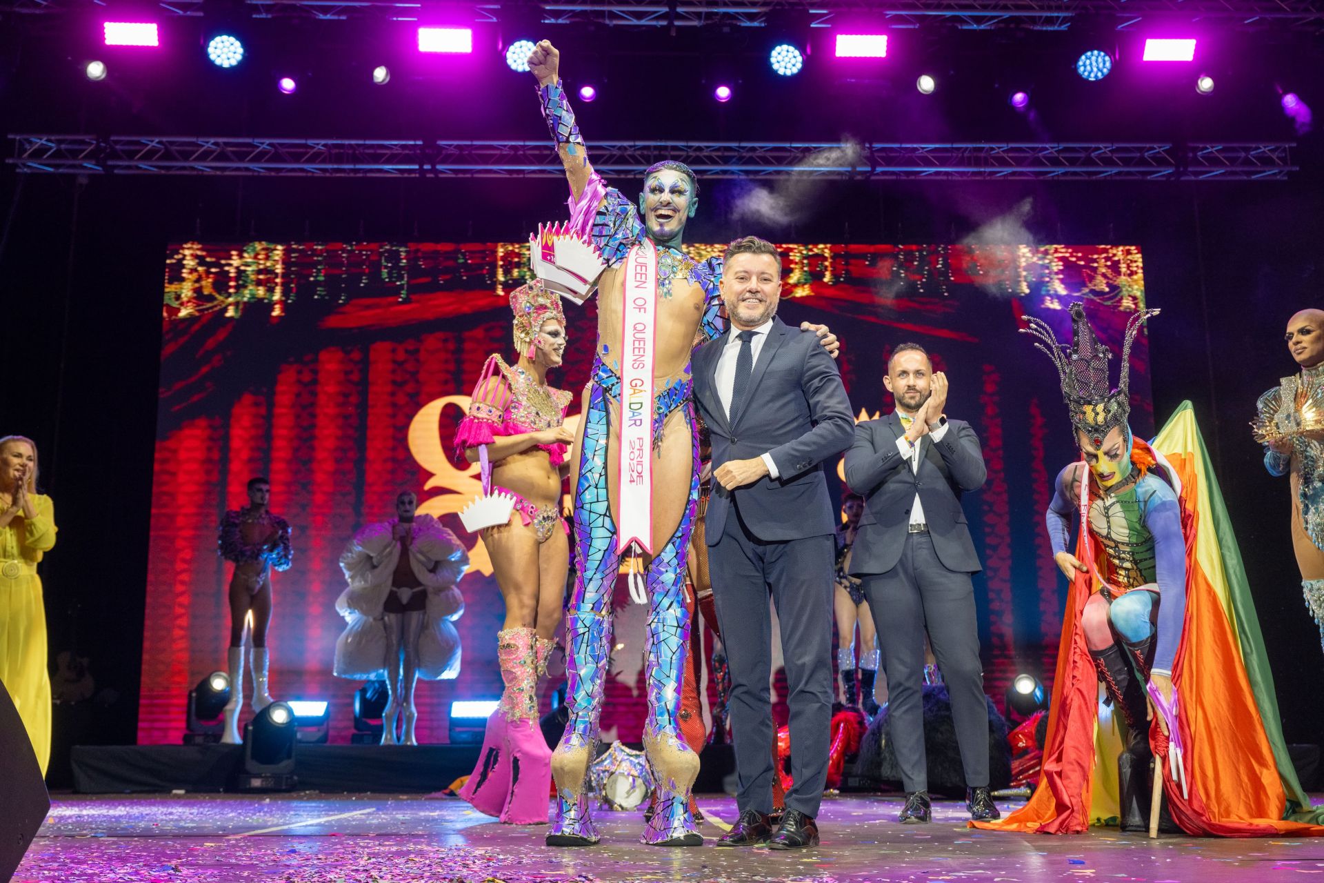 Las imágenes de la gala Queen of Queens de Gáldar Pride 2024