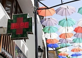 El mercurio marca 36 grados en una de las últimas olas de calor en Gran Canaria.