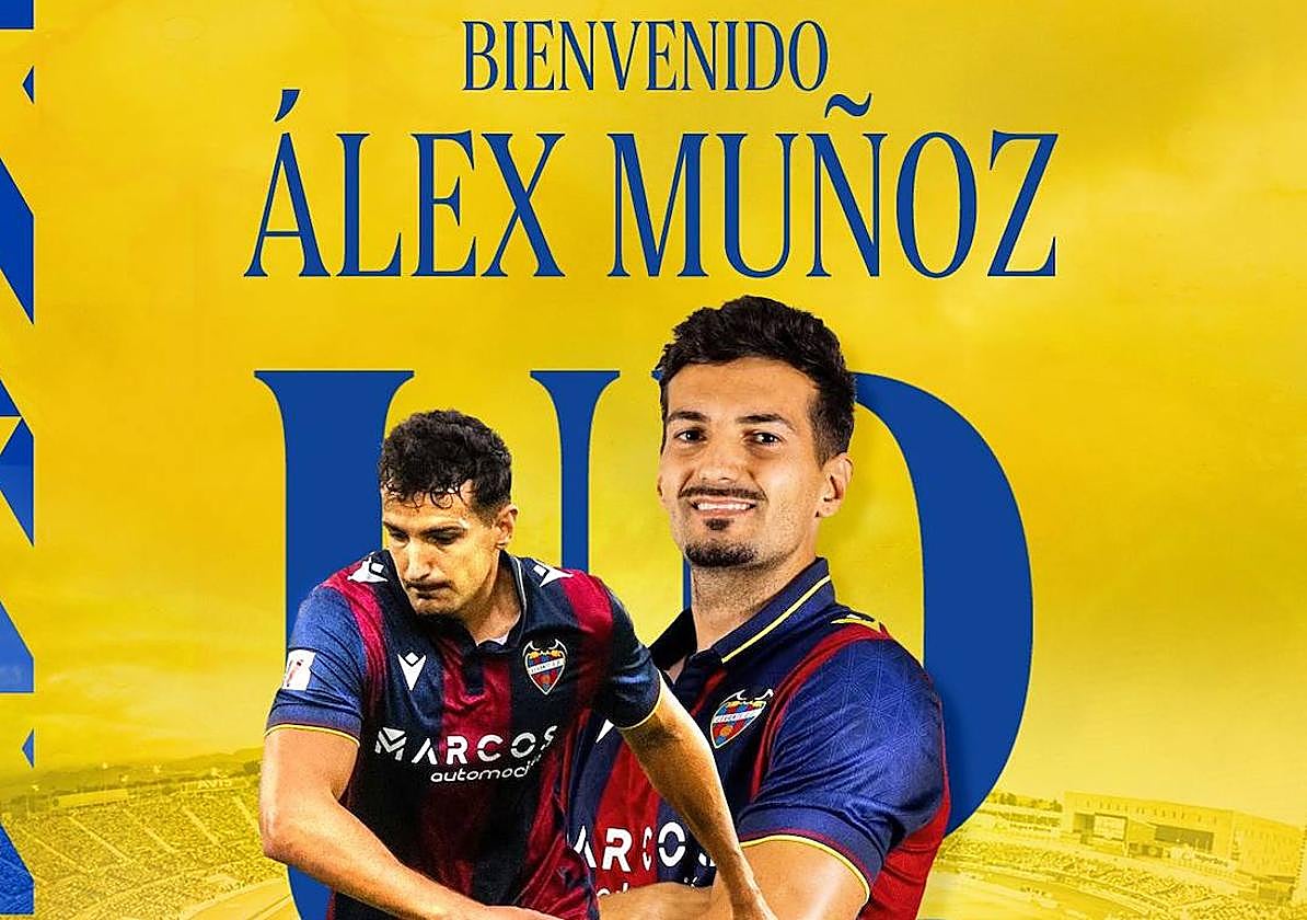 Con este fotomontaje da la bienvenida la UD a su primer fichaje para la próxima campaña.