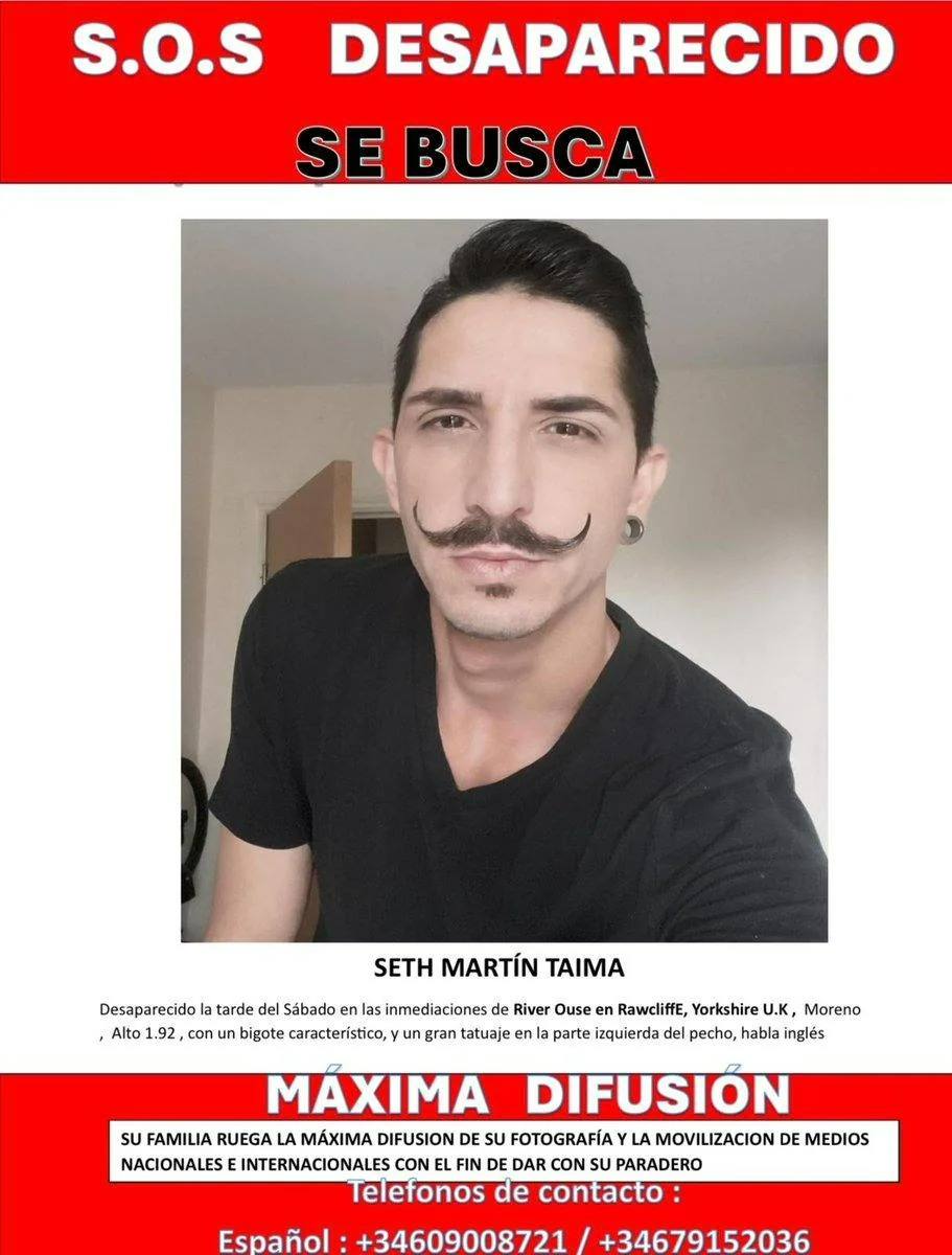 Rescatan un cadáver en la zona donde se busca al canario Seth Martin, desaparecido en Inglaterra