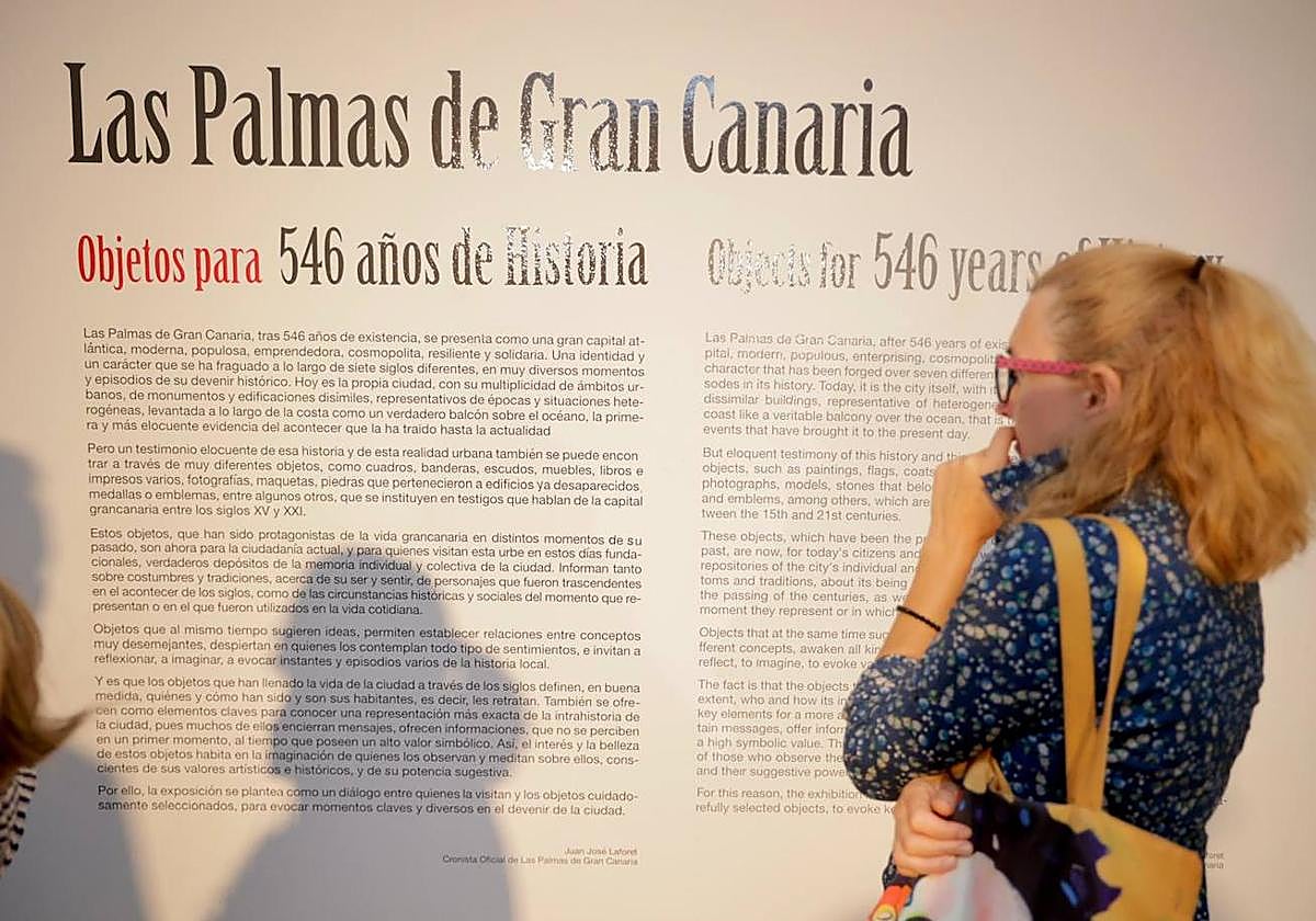 Un recorrido por la exposición de los 546 años de historia de Las Palmas de Gran Canaria