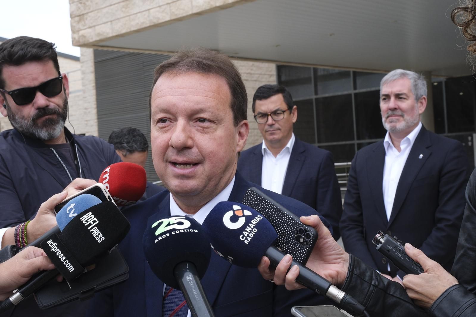 Las imágenes del 25 aniversario del Hospital Doctor Negrín