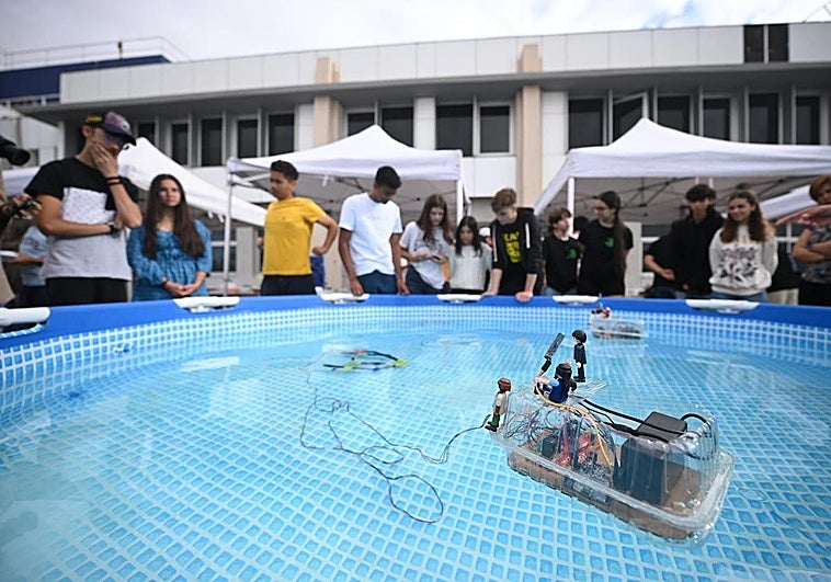 Imagen del taller en Taliarte.