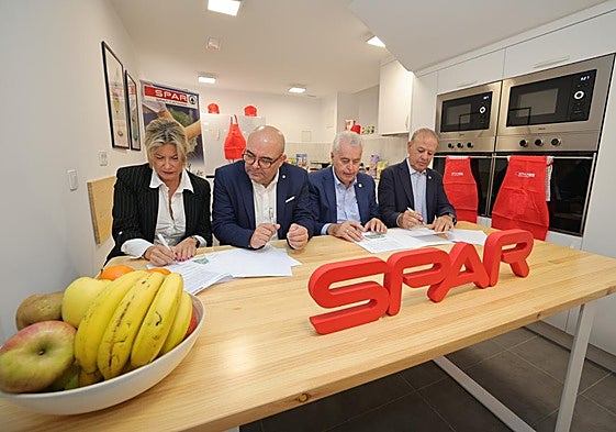 Renovación del acuerdo entre SPAR y la Fundación.