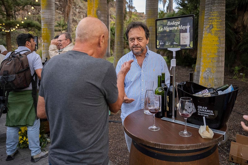 Gran Canaria descorcha su primera botella de vino de la añada de 2023