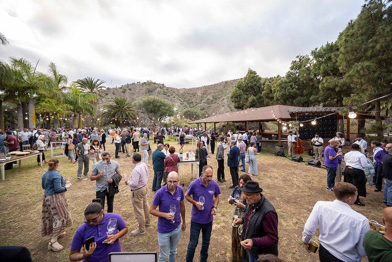 Gran Canaria descorcha su primera botella de vino de la añada de 2023