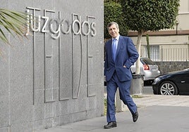 Guillermo Reyes, en imagen de archivo, en los Juzgados de Telde.