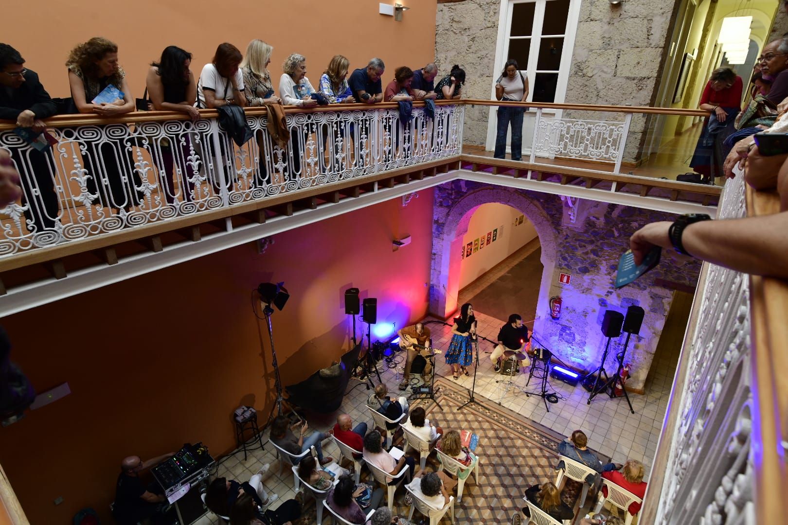 Los patios de Vegueta, pintorescos escenarios para la melodía