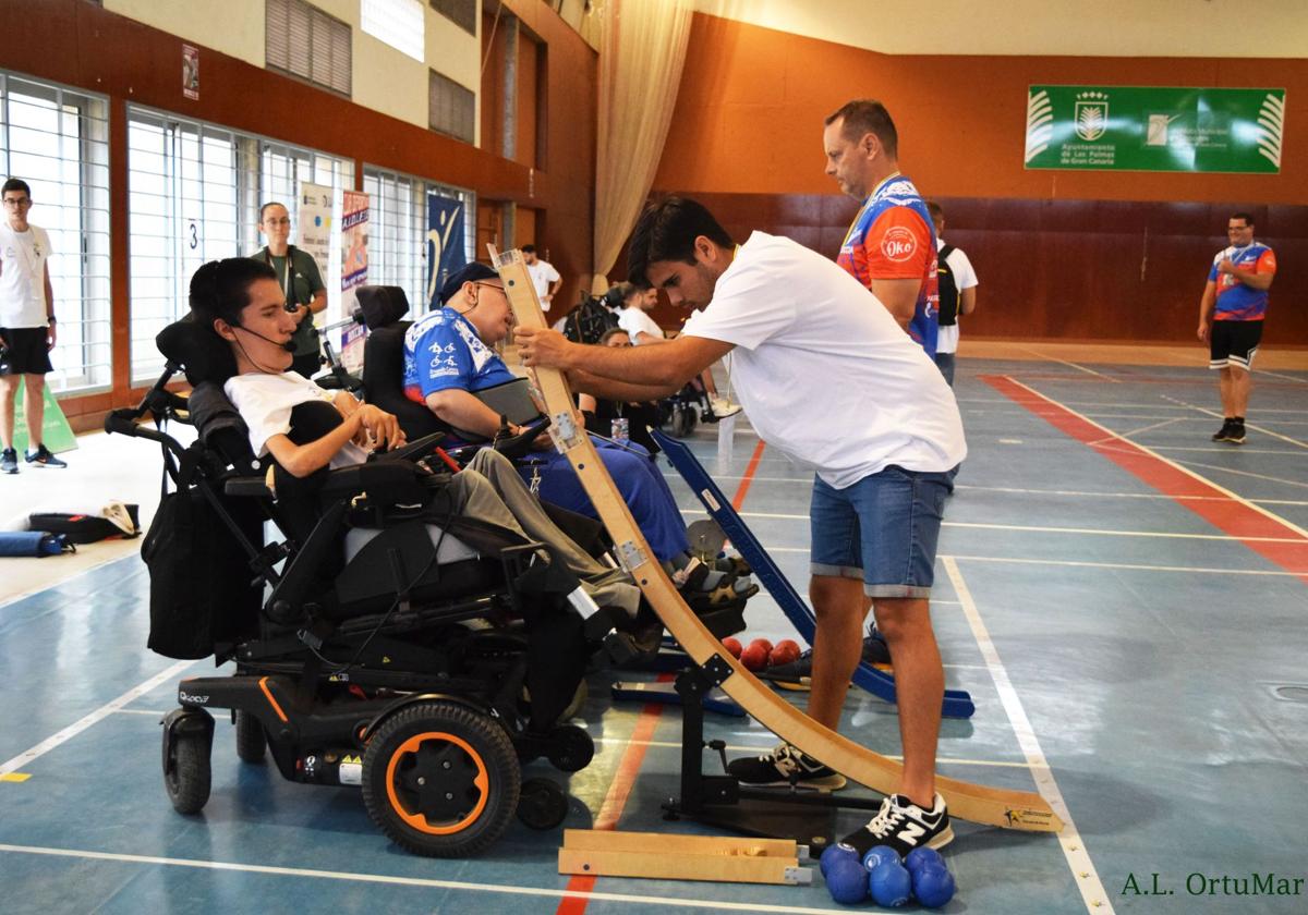 El Batán acoge el primer Campeonato de Canarias Individual de Boccia