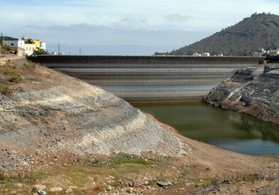 Imagen de archivo de la represa de Pinto, en Arucas.