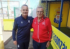 Tomás Alfonso y Eugenio Hernández, fotografiados en el Anexo.