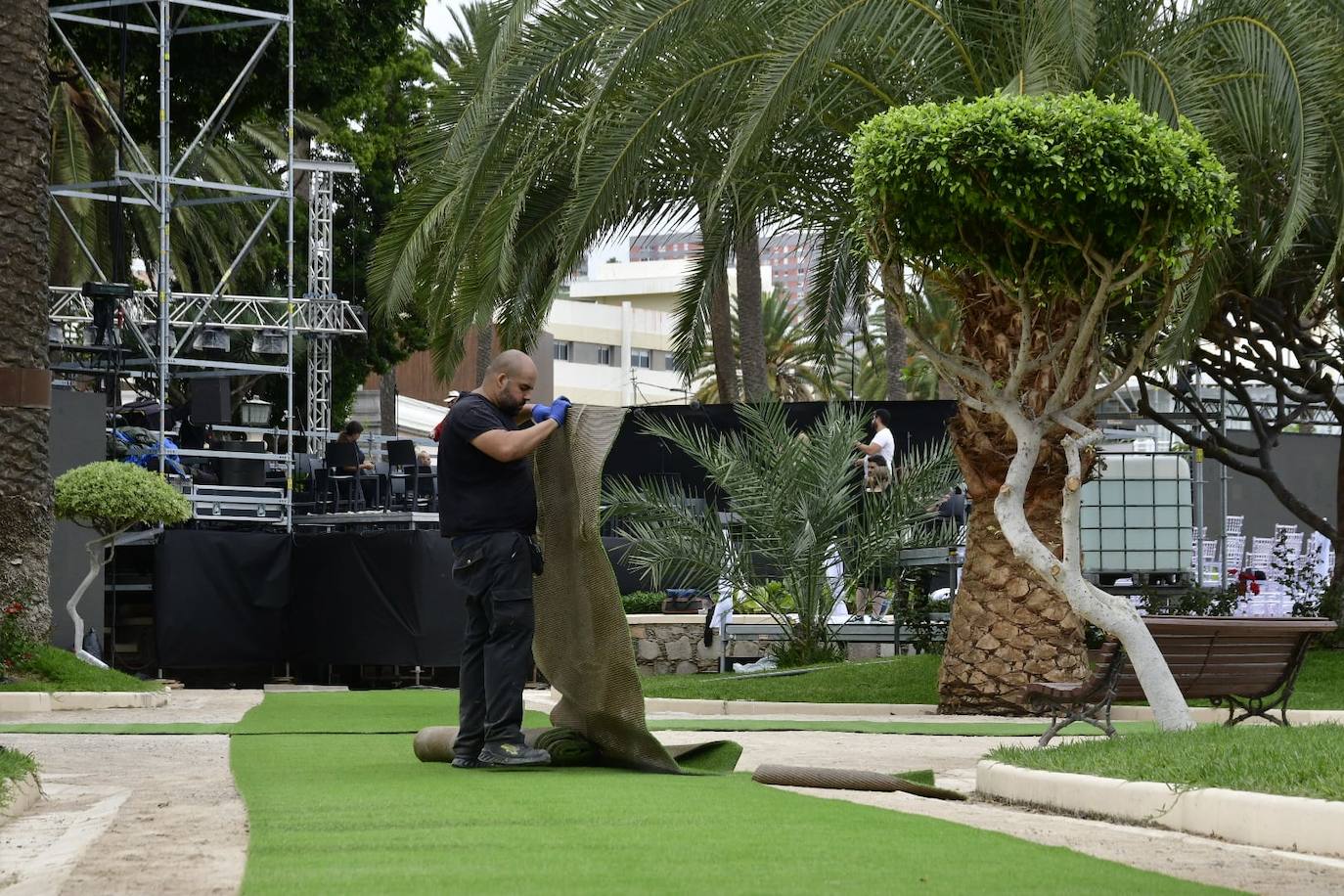 Las Palmas de Gran Canaria calienta motores para el concierto de Jonas Kaufmann