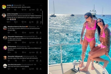 Ataques homófobos y machistas por unas fotos de Misa y Jenni Hermoso en sus vacaciones