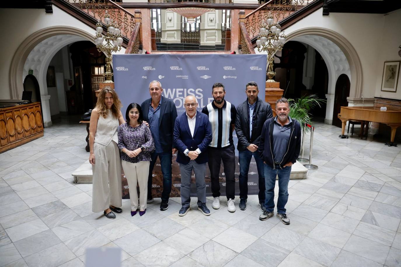 La presentación de la serie &#039;Weiss&amp;Morales&#039;, en imágenes