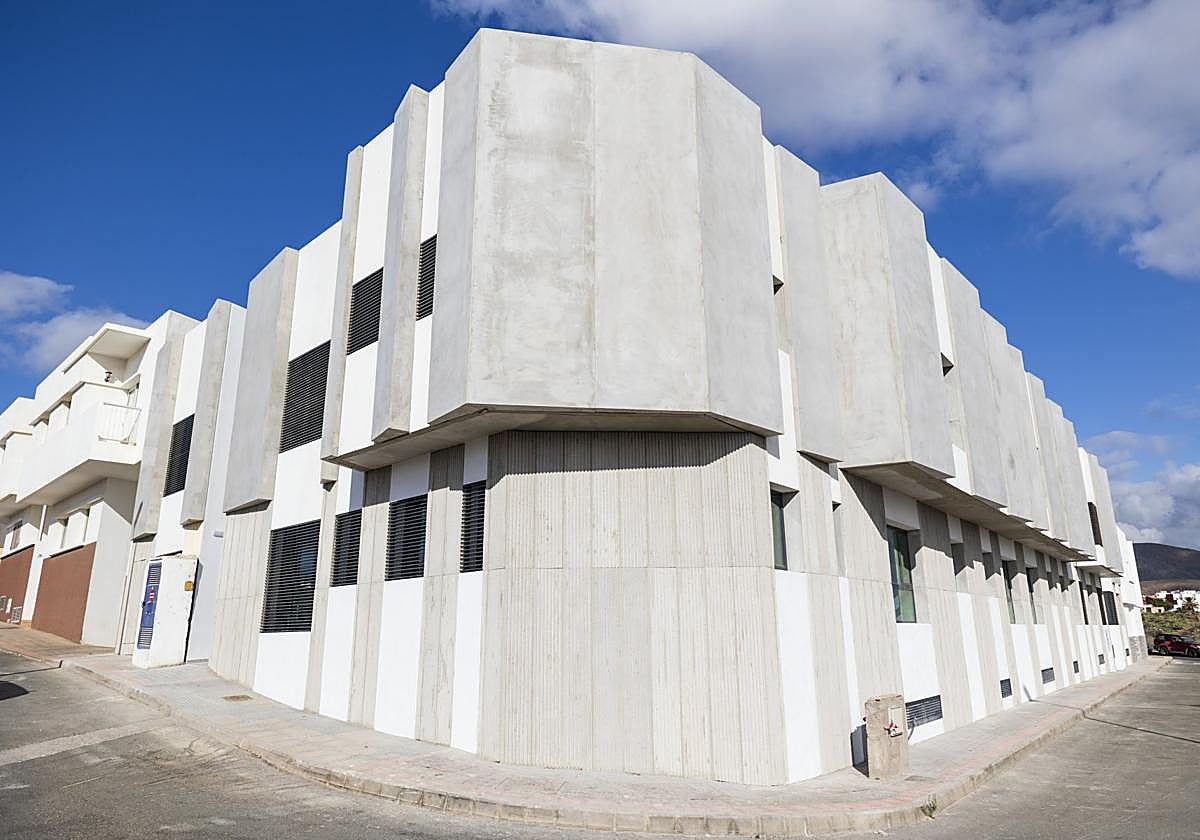 Promoción de viviendas que acaba de adjudicarse.