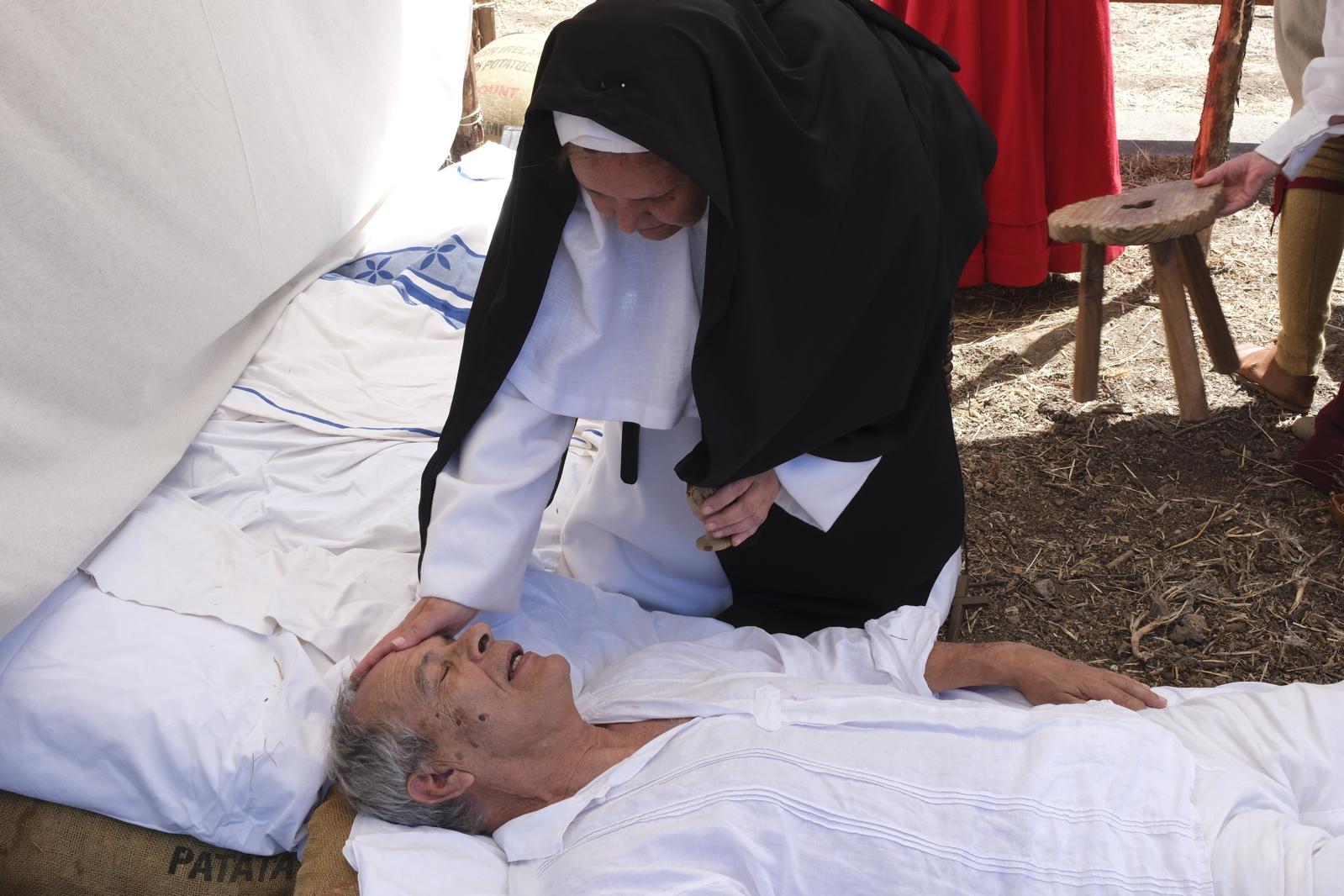 La representación de la Batalla del Batán, en imágenes