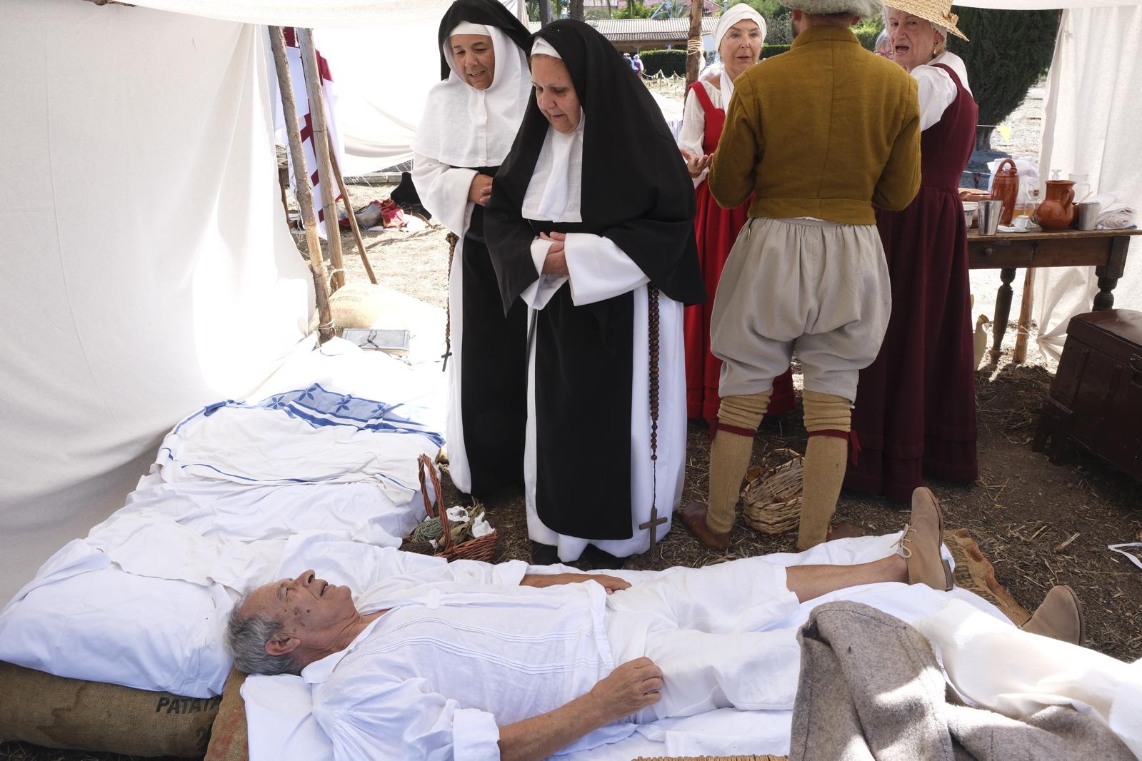 La representación de la Batalla del Batán, en imágenes